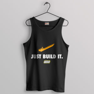 Builder with Just Build It Lego Nike Tank Top