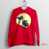 Calvin and Hobbes Style Art Batman Black Sweatshirt Hoodie