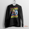 Captain Marvel Saving the World Hoodie