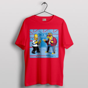 Cartoon Humor Homer Fat Club Red T-Shirt