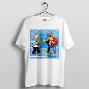 Cartoon Humor Homer Fat Club White T-Shirt