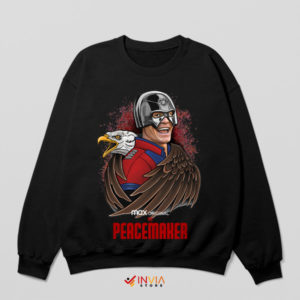 Cena's Charming Peacemaker Smile Black Sweatshirt