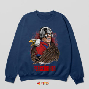 Cena's Charming Peacemaker Smile Navy Sweatshirt