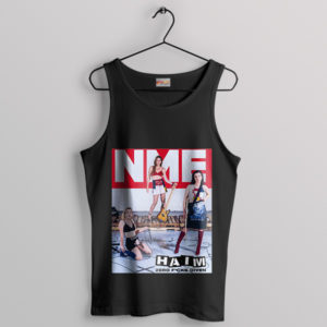 Channel HAIM's Fearless Energy Black Tank Top