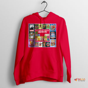 Chemistry of Muppet Show Periodic Table Red Hoodie