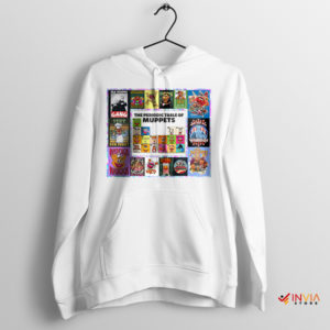 Chemistry of Muppet Show Periodic Table White Hoodie