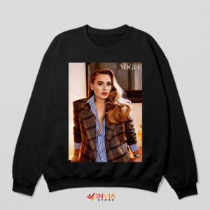 Chic and Stylish Adele Vogue Black Sweatshirt