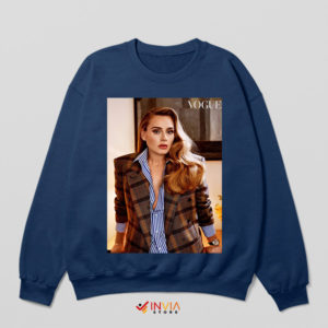 Chic and Stylish Adele Vogue Navy Sweatshirt