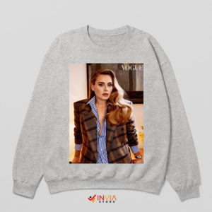 Chic and Stylish Adele Vogue Sport Grey Sweatshirt