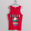 Chillaxing Skills with Snorlax Pokemon Tank Top