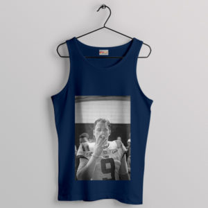 Cigar Chronicles Joe Burrow Bengals Navy Tank Top