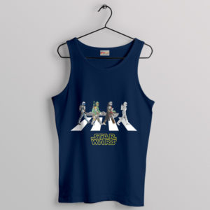 Classic Abbey Road Bounty Hunters Navy Tank Top