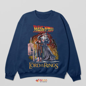 Classic LOTR Back to Middle-Earth Navy Sweatshirt