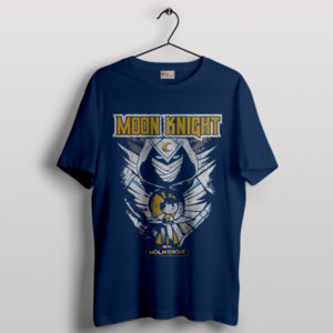 Classic Marvel Moon Knight Retro Navy T-Shirt