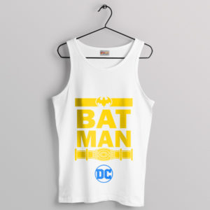 Classic Run DMC-Infused Batman White Tank Top