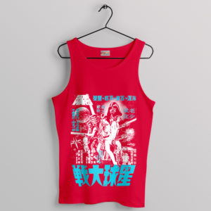 Classic Star Wars Japanese Poster Art Red Tank Top