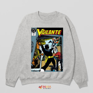 Classic Vigilante Peacemaker Comic Sport Grey Sweatshirt