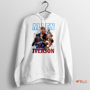 Classics Allen Iverson Vintage Basketball Hoodie