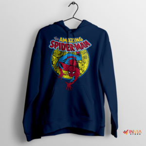 Classics Retro Amazing Spider-Man Navy Hoodie