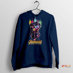 Conqueror of Realities Thanos Infinity War Navy Hoodie