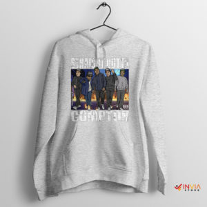 Coolness Straight Outta Compton Sport Grey Hoodie