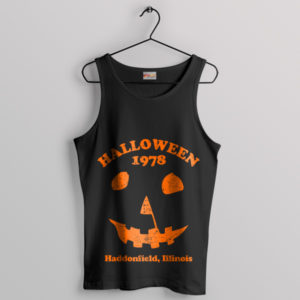 Creepy Michael Myers Pumpkin 1978 Tank Top