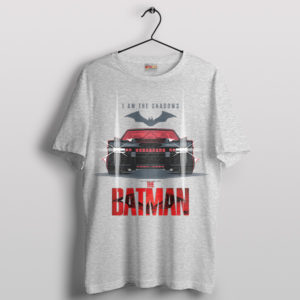 Cruising with The Batman Batmobile Sport Grey T-Shirt