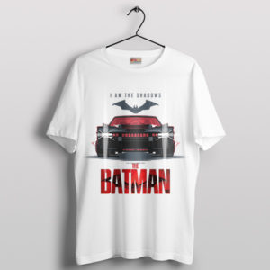 Cruising with The Batman Batmobile White T-Shirt