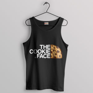 Crunchy Peaks The Cookie Face Black Tank Top