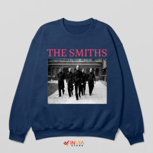 Custom Smiths Tribute The Mosleys Navy Sweatshirt