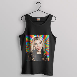 Dance to Baby by Dua Lipa Music Black Tank Top