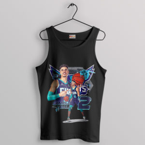 Dapper Dribbles with Lamelo Ball Black Tank Top