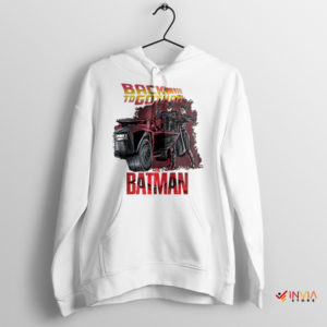 Dark Future Batman Back to Gotham White Hoodie