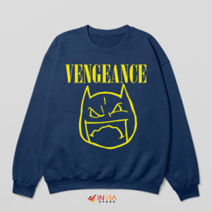 Dark Knight Vengeance Batman Nirvana Navy Sweatshirt