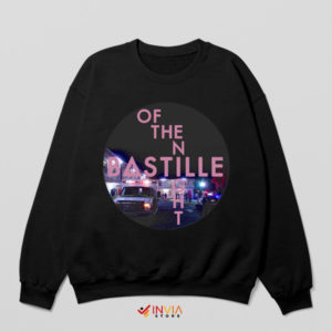 Dark Melodies Bastille Song Tribute Black Sweatshirt