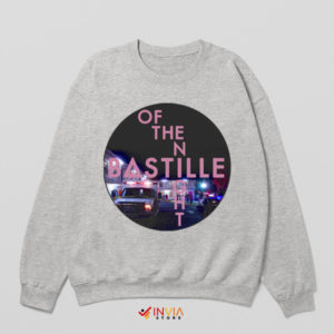 Dark Melodies Bastille Song Tribute Sport Grey Sweatshirt