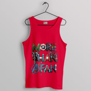 Dedicated to Heroes More Than a Fan Red Tank Top