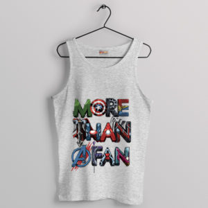 Dedicated to Heroes More Than a Fan Sport Grey Tank Top