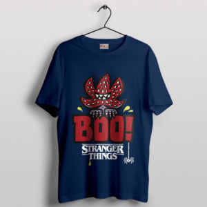 Demogorgon's Boo Buddy Stranger Things Navy T-Shirt