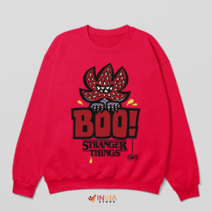 Demogorgon's Boo-tiful Nightmare Red Sweatshirt