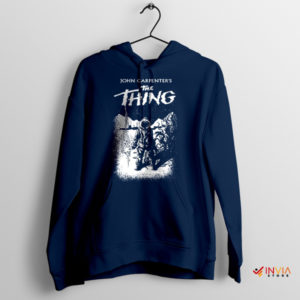 Discover the Horror The Thing JC Navy Hoodie