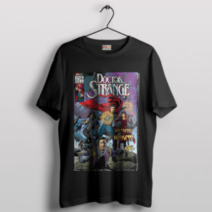 Doctor Strange Comic Multiverse of Madness Black T-Shirt