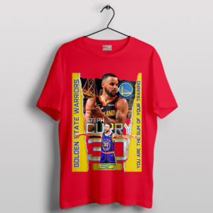 Downtown Legends Stephen Curry NBA Red T-Shirt