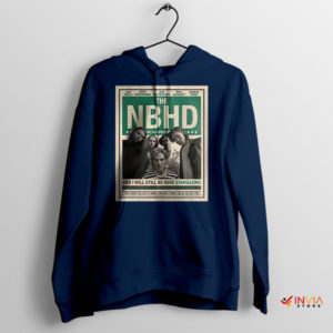 Dreams in the Night Sky The Neighbourhood Navy Hoodie