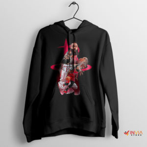 Dunk and Dish with Harden Rockets Black Hoodie