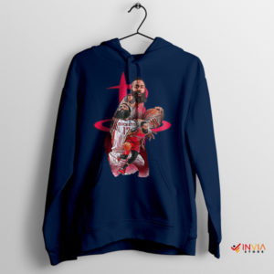 Dunk and Dish with Harden Rockets Navy Hoodie