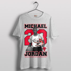 Dunking Through Time Young Michael 23 Sport Grey T-Shirt