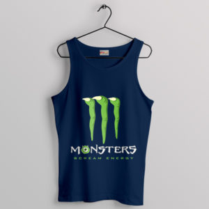 Energy Infused Laughter Monsters Inc Navy Tank Top