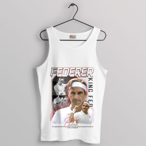 Epic Elegance King Roger Federer Tank Top