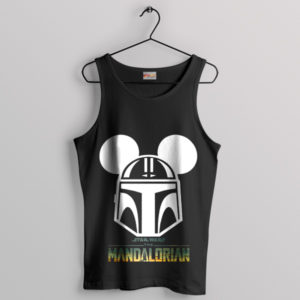 Epic Gear Mandalorian Helmet Mickey Black Tank Top